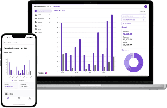 Naqood dashboard preview